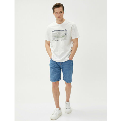 фото Шорты koton, размер 46, синий