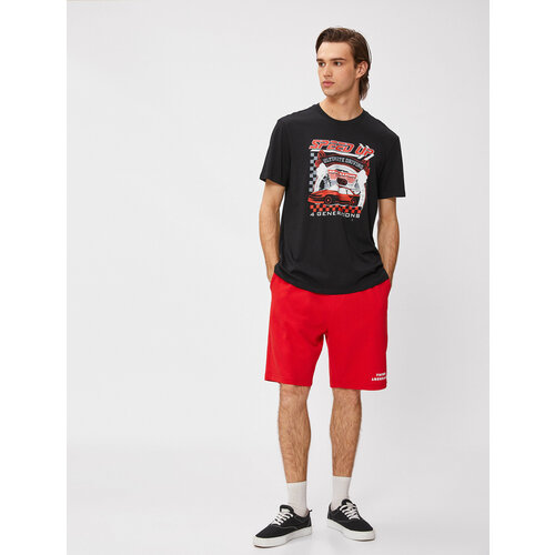 фото Шорты koton, размер 50, красный