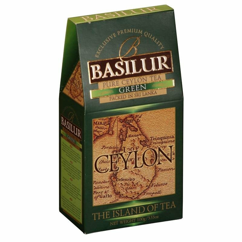 Чай зеленый Basilur Остров зеленый 100г Basilur Tea Export - фото №15