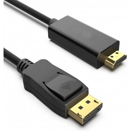 Кабель 4K DP M -> HDMI M 1.8м.