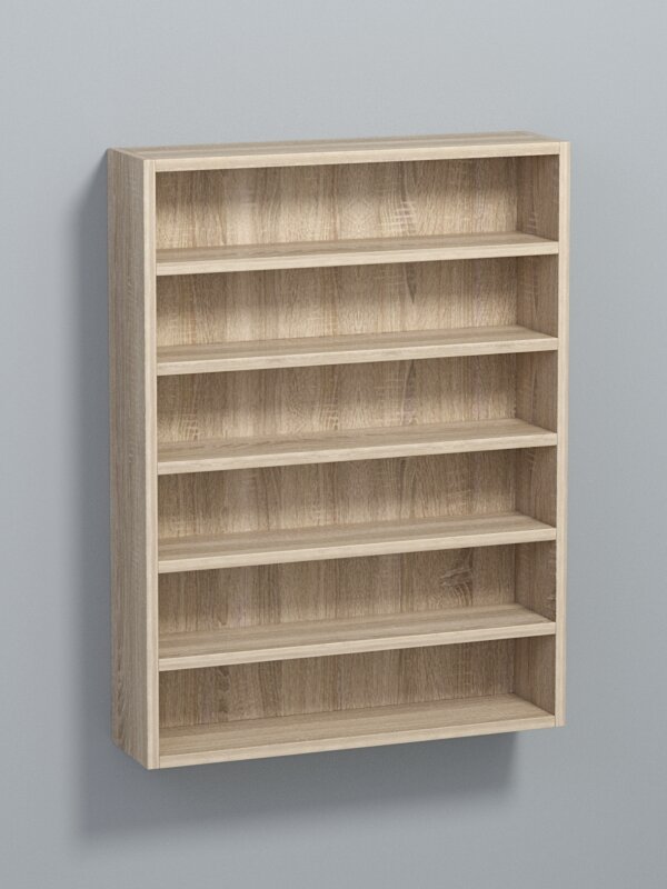 Полка настенная "вайб" №6, Дуб Сонома. Производитель товара - компания Westcom.