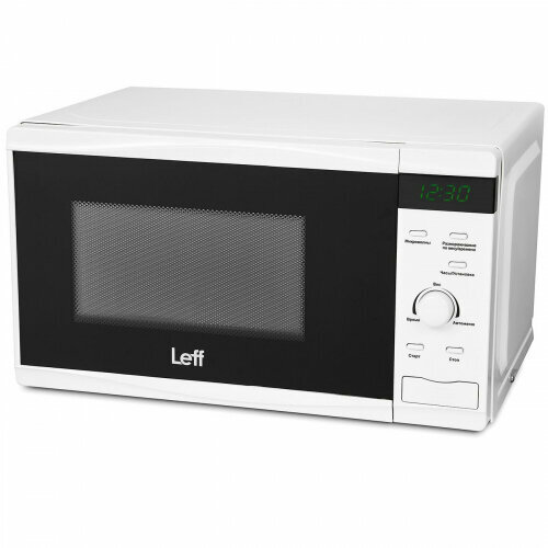 Микроволновая печь Leff 20MD725W микроволновая печь 20l solo 20md725w leff 1602029