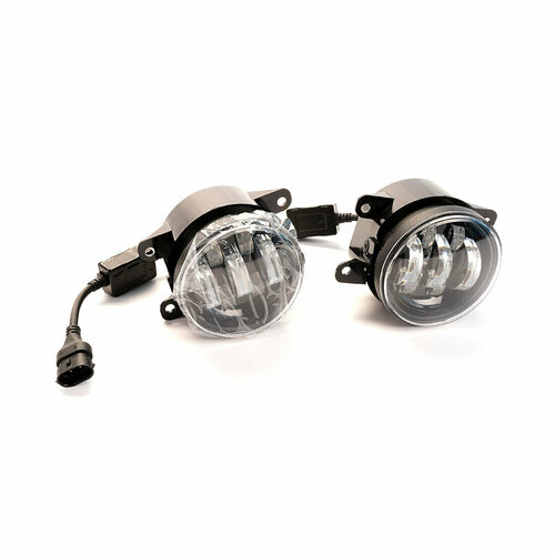 157 Светодиодные линзованные противотуманные фары 70Вт Lada Веста Гранта Рено Митцубиси