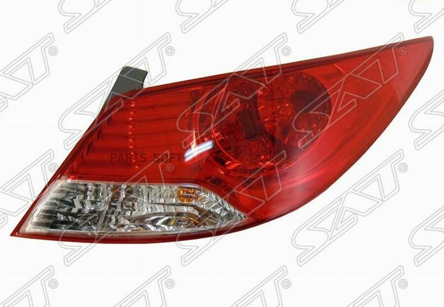 Фонарь задний Hyundai Solaris 10-14 / Accent 11-17 (Справа/ 4D SED) SAT ST-221-19S1R | цена за 1 шт