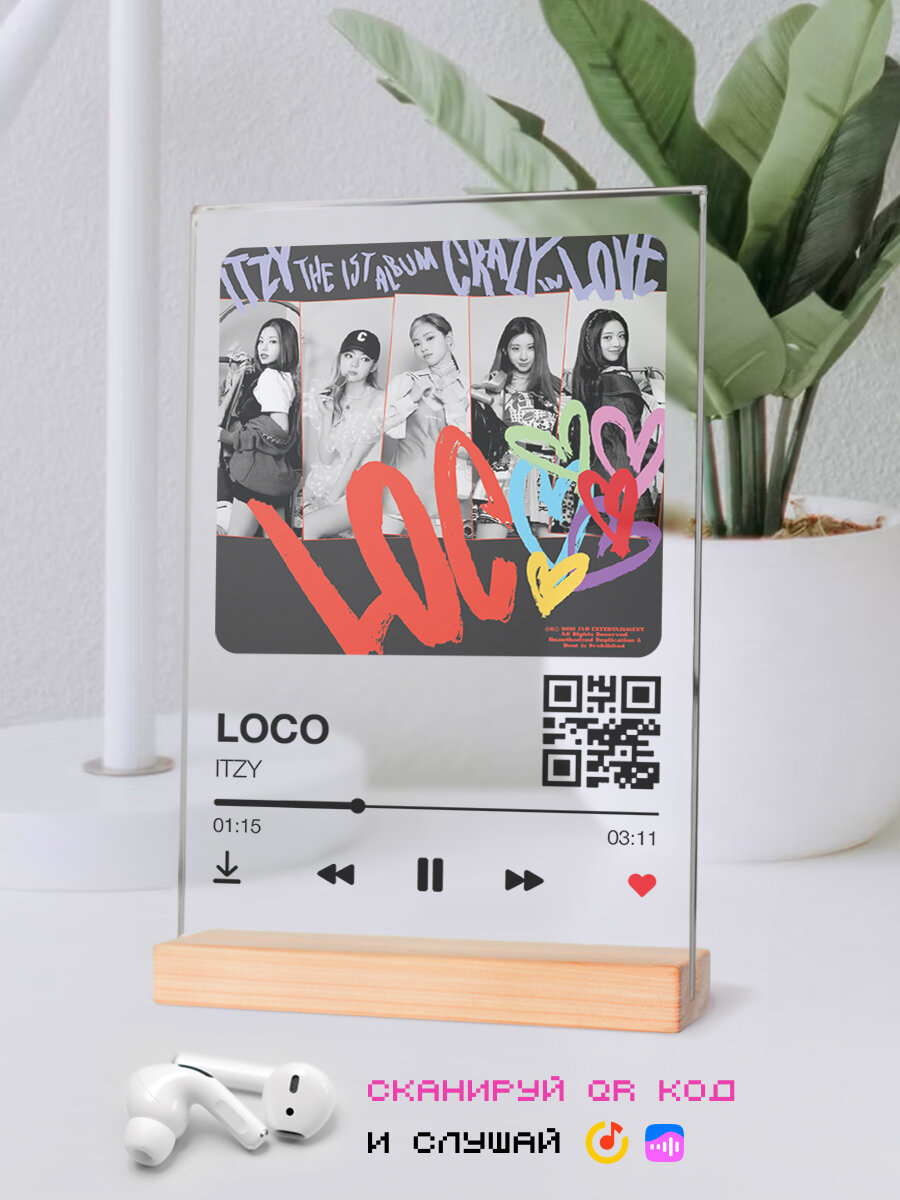 Музыкальный постер ITZY - Loco