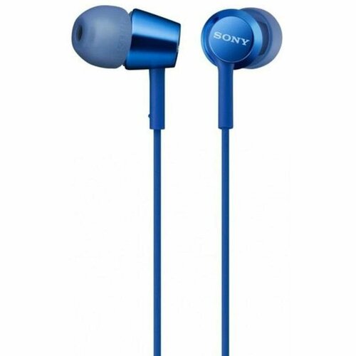 Наушники Sony MDR-EX155AP синие 688400₽