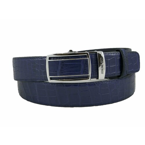 фото Ремень , размер 122, синий нет бренда