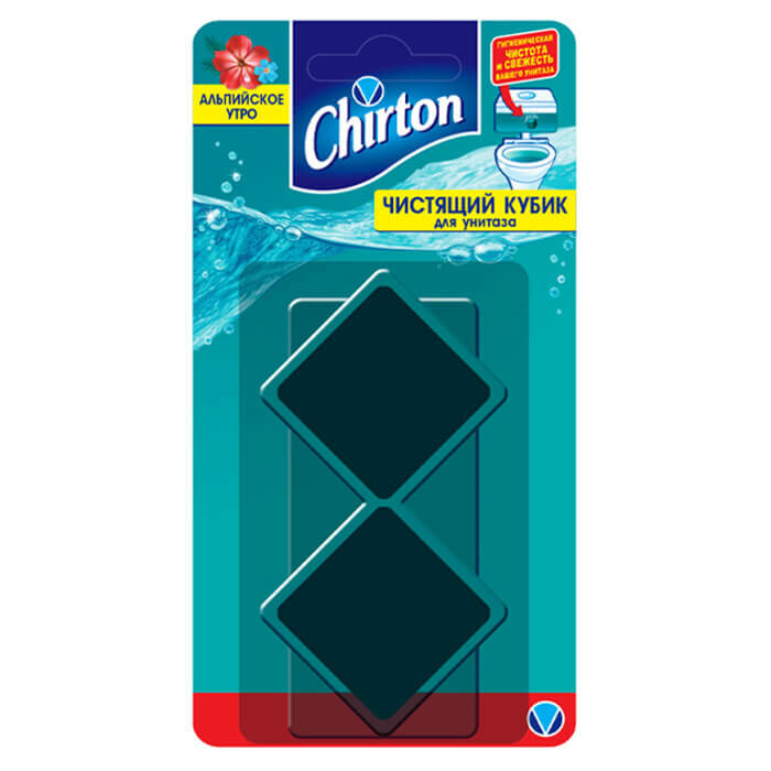 Чистящие кубики для унитаза Chirton "Альпийское Утро" 100гр - фотография № 11
