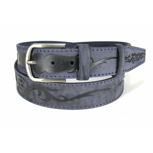 фото Ремень new style, размер 120, синий