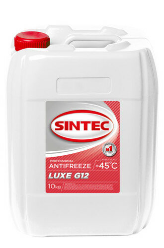 Антифриз Sintec Luxe G12+ red -45 10кг (990572)