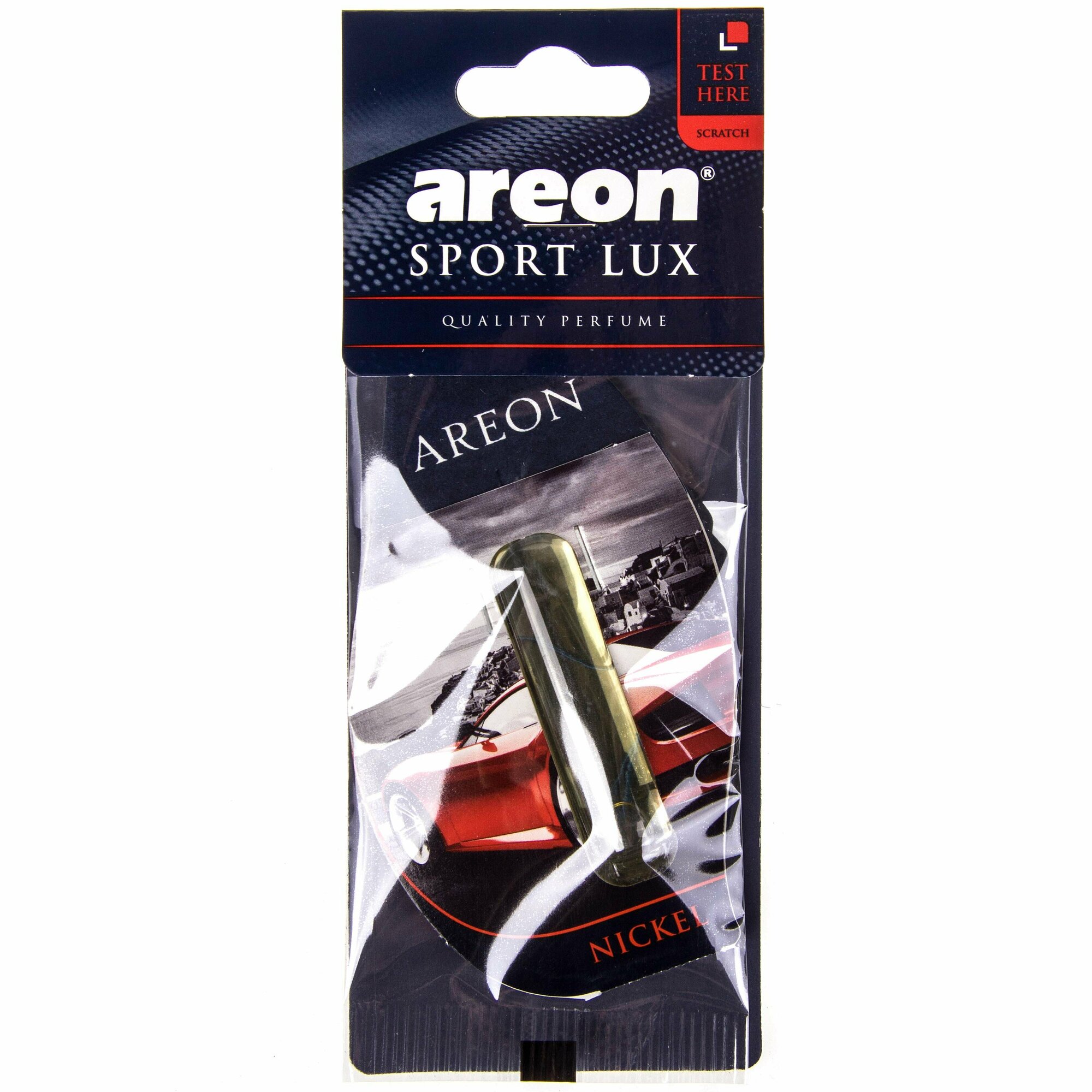 Ароматизатор подвесной гелевый AREON Гель 5мл LUX NICKEL