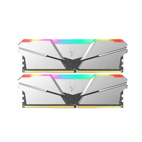 Оперативная память Netac DDR4 16GB 3600MHz Shadow RGB CL18 135V NTSRD4P36DP-16SC Silver 724800₽