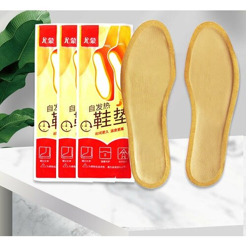Стельки грелки с подогревом для обуви 3 пары 355₽