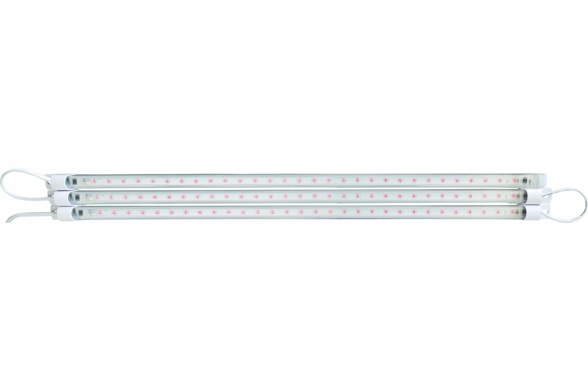 Модульный фито светильник для растений и рассады ЭРА FITO-3х10W-LINE-RB90 красно-синего спектра 30 Вт Б0050924