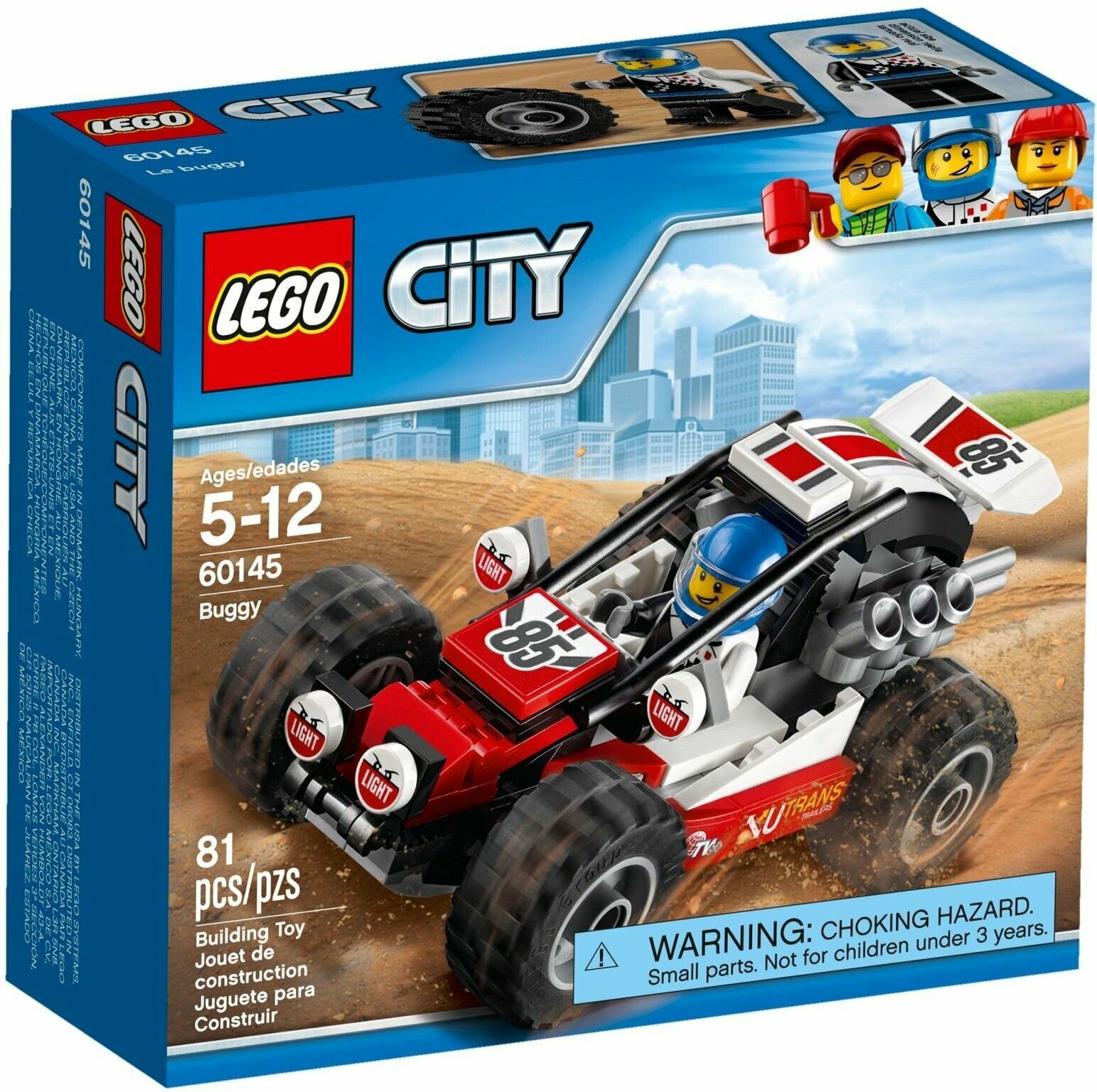 Конструктор LEGO City 60145 Buggy (Багги)