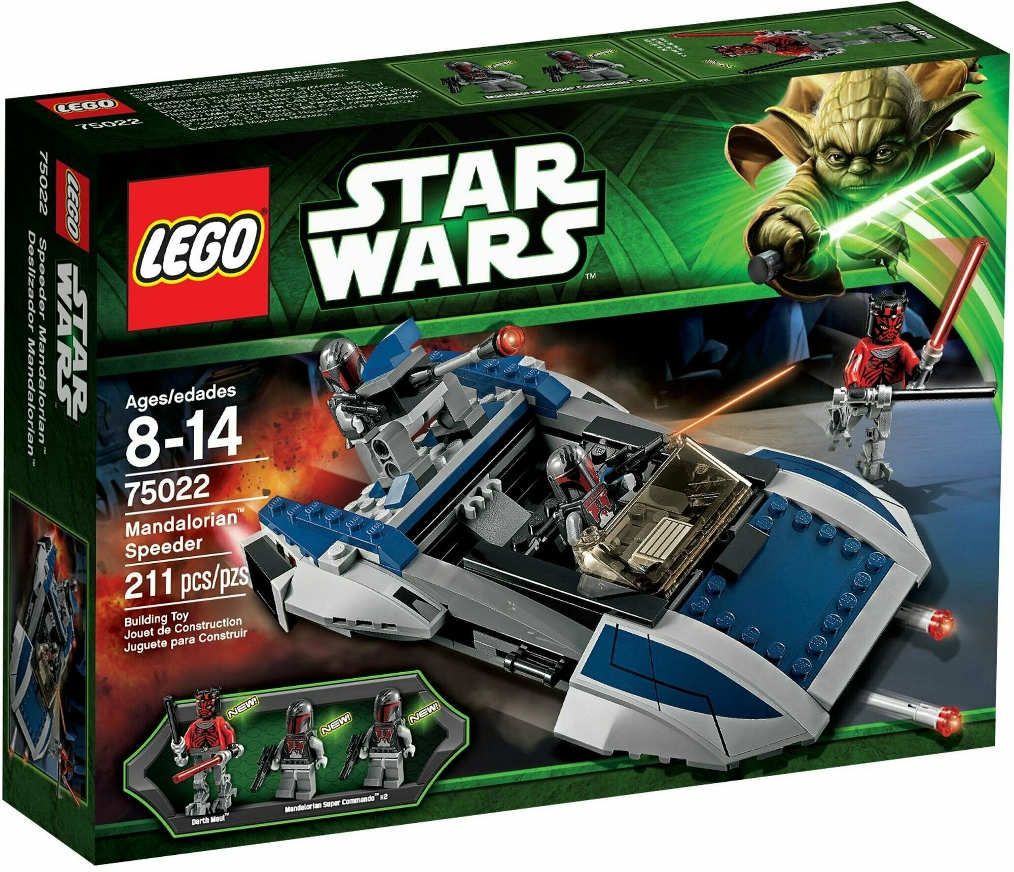 Конструктор LEGO Star Wars 75022 Мандалорский спидер