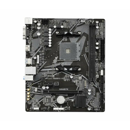 Материнская плата Gigabyte A520M K V2 SocketAM4 AMD A520 mATX2DDR4 M2 PCI-E16 PCI-E HDMI VGA PC5100 804000₽