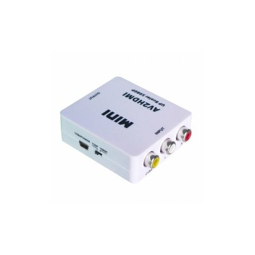 Конвертор AV - HDMI av to hdmi hd converter av2hdmi composite av cvbs 3rca to hdmi 1080p converter adapter video upscaler hd