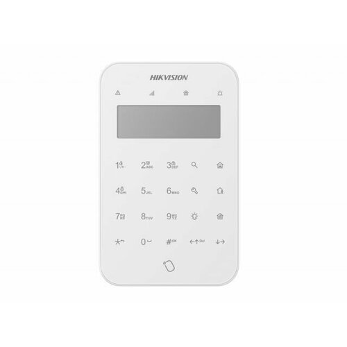 Беспроводная LCD клавиатура Hikvision DS-PK1-LT-WE 13240₽