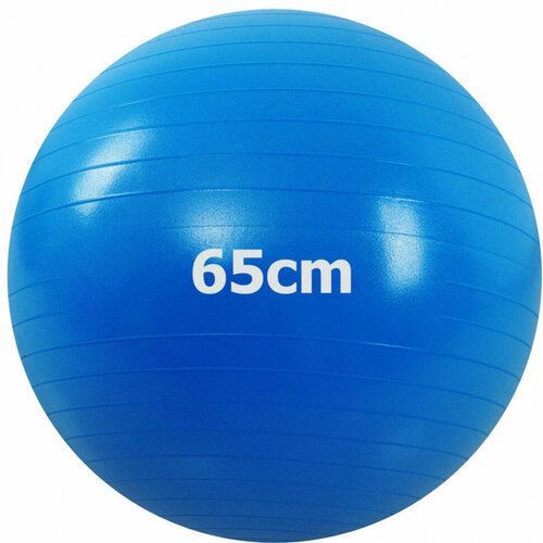 фото Мяч гимнастический anti-burst 65 см (синий) gma-65-b hawk