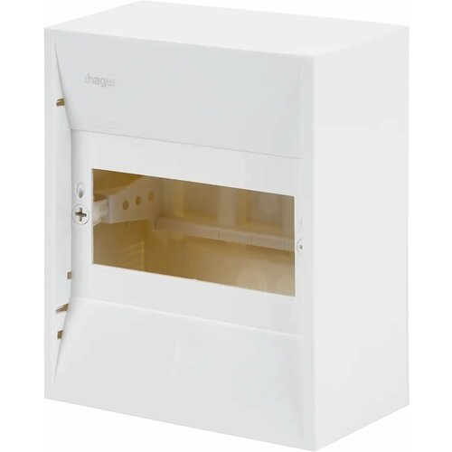 Щит распределительный навесной Hager GD106N 6 модулей IP30 пластик