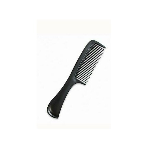 Расческа классическая с ручкой цвет черный арт 0-16 20 см 491₽