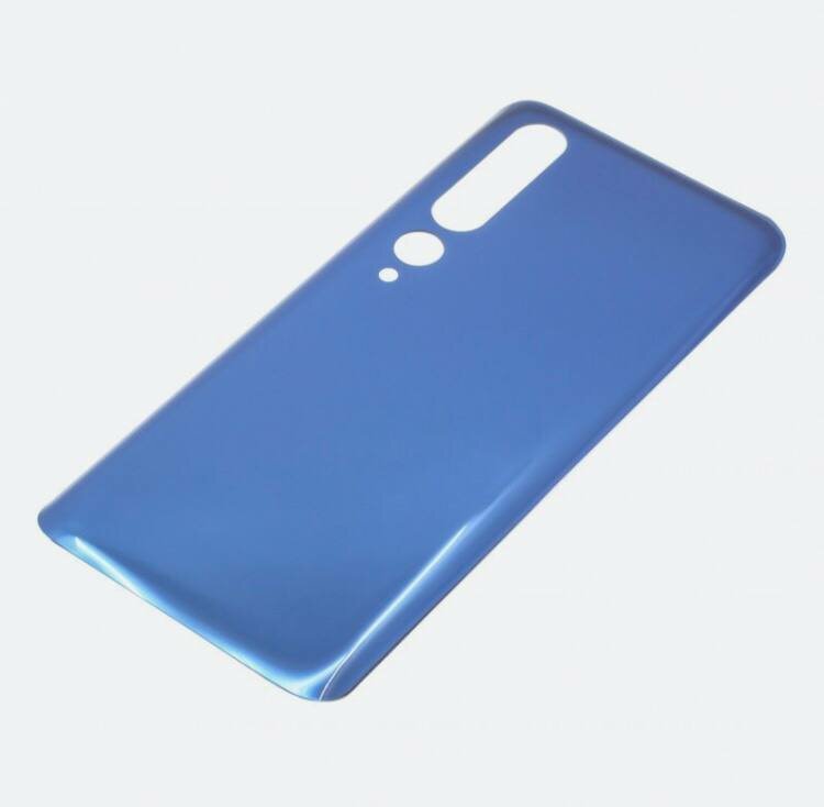 Задняя крышка для Xiaomi Mi 10 / Xiaomi Mi 10 Pro (Синий)