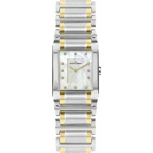 фото Наручные часы jacques lemans, серебряный, серый