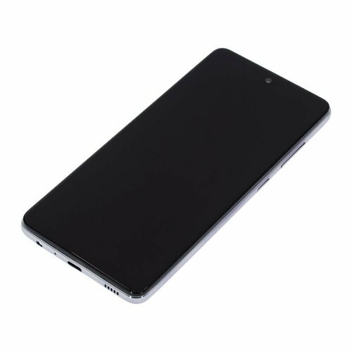 Дисплей для Samsung A525 Galaxy A52 / A528 Galaxy A52s / A526 Galaxy A52 5G (в сборе с тачскрином) в рамке, черный, AA дисплей для samsung a115 galaxy a11 в сборе с тачскрином в рамке черный aa