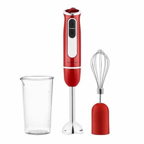 Блендер Galaxy LINE GL 2137 погружной 1000 Вт 06 л 8 скоростей режим турбо красный 340800₽