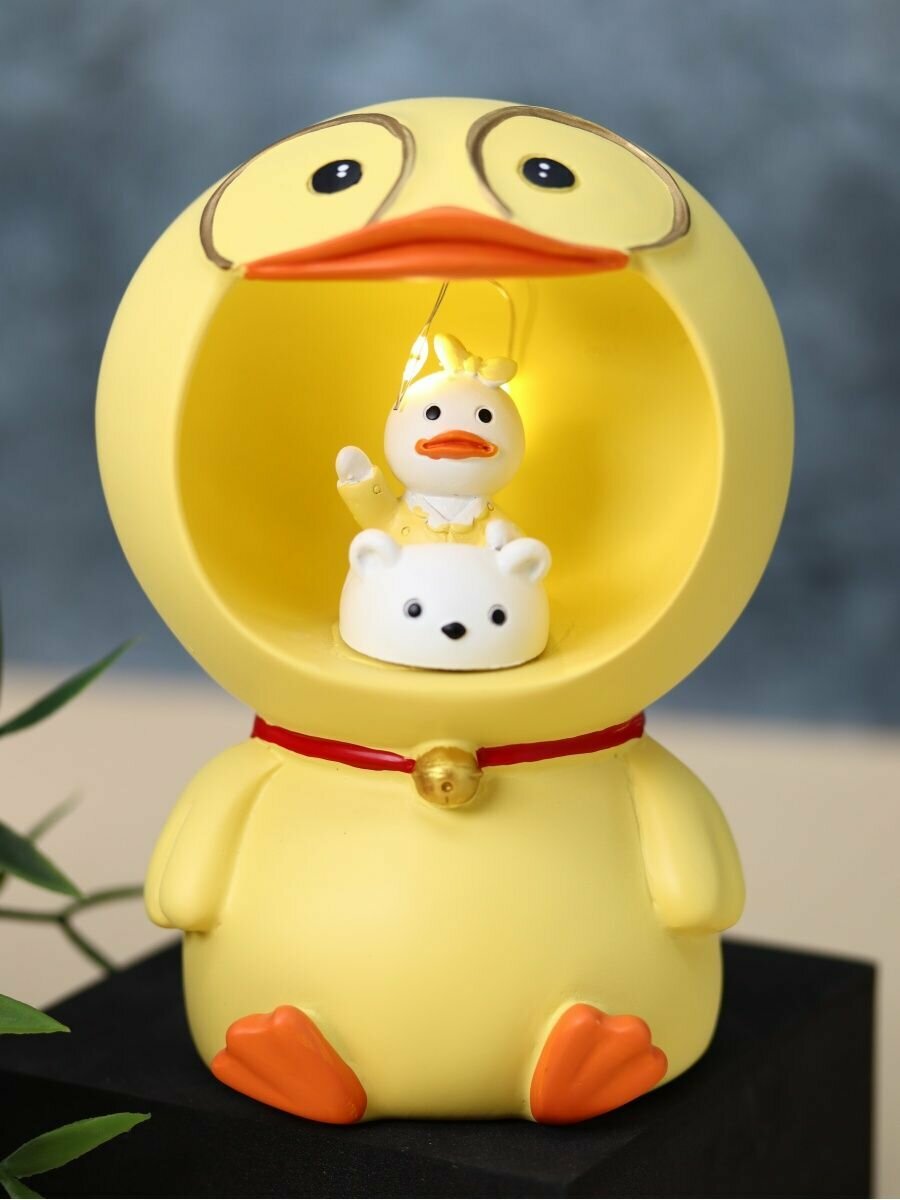 Ночник, светильник детский Duck friends yellow