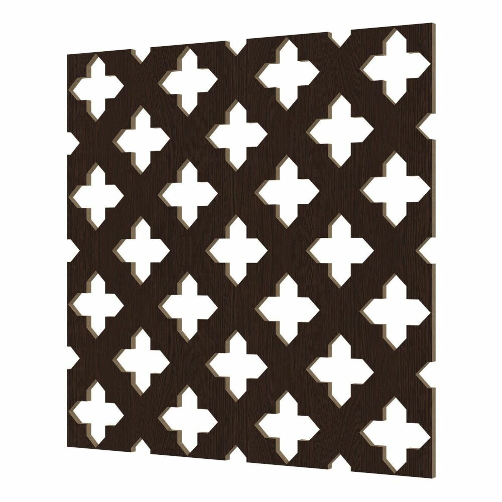 фото Перфорированная Панель Cosca Готика ХДФ Венге В1030хШ695 мм / Коска.