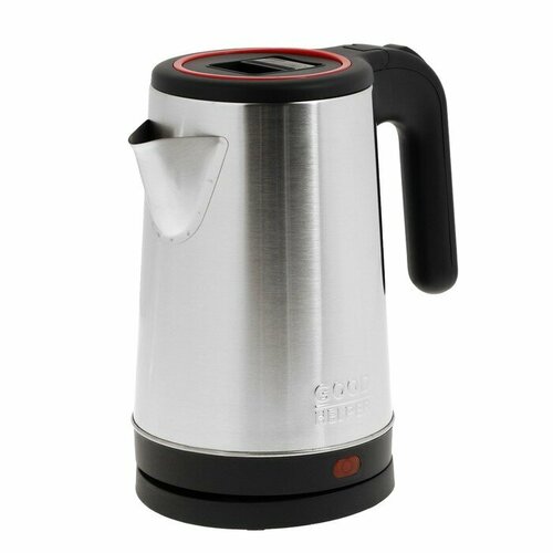 Чайник электрический GOODHELPER KS-18B07 металл 18 л 1800 Вт серебристо-чёрный комплект из 2 шт 200500₽