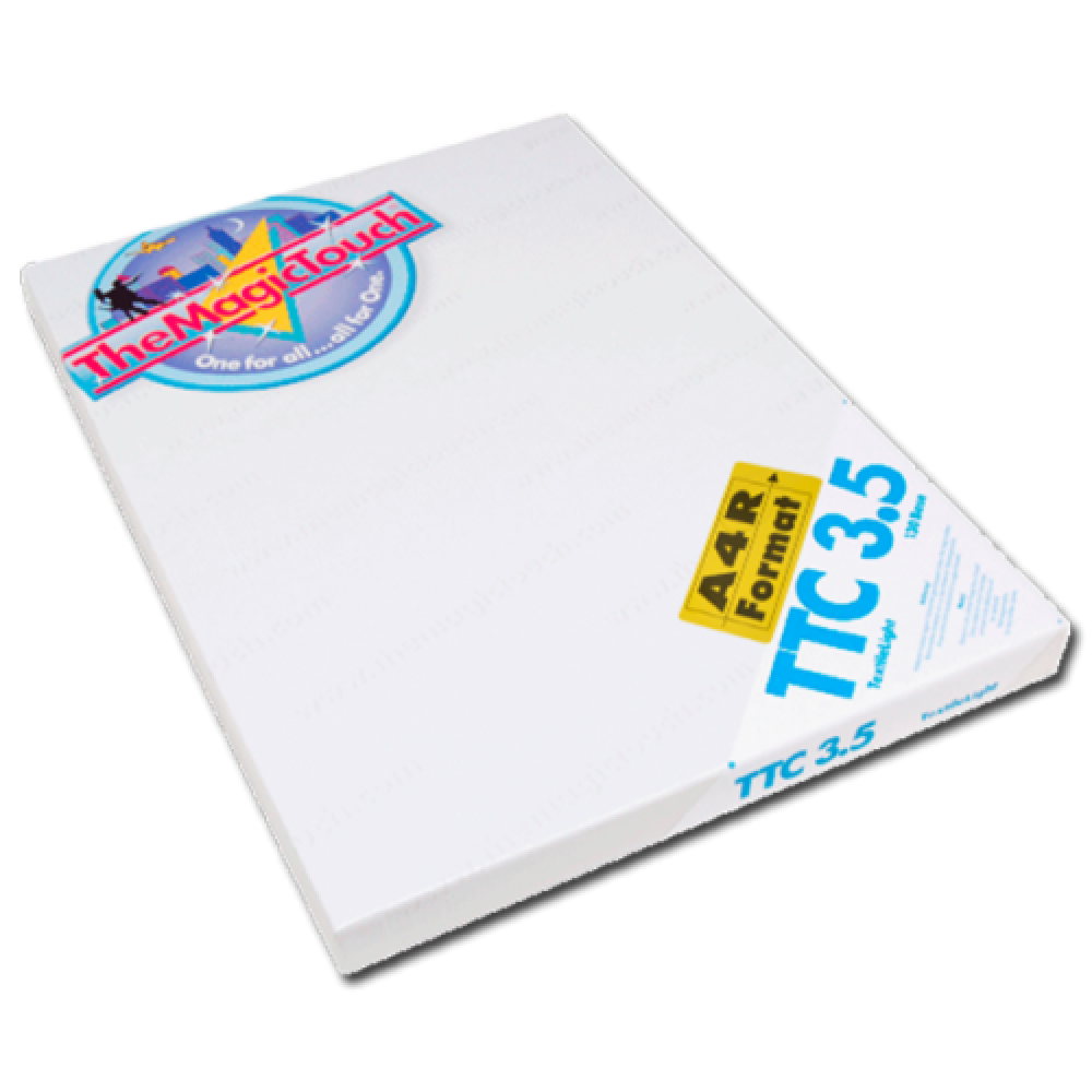 Термотрансферная бумага The Magic Touch TTC 3.5 для цветных лазерных принтеров формата А4.