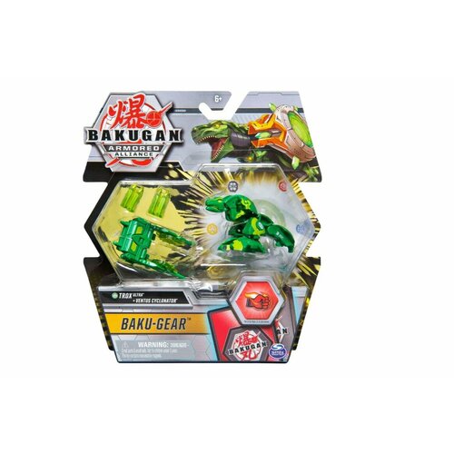 Фигурка-трансформер Bakugan Baku-Gear Trox Ultra 6055887/20122502, зелёный игровые фигурки bakugan ультра сабра x пиравиан с баку силой