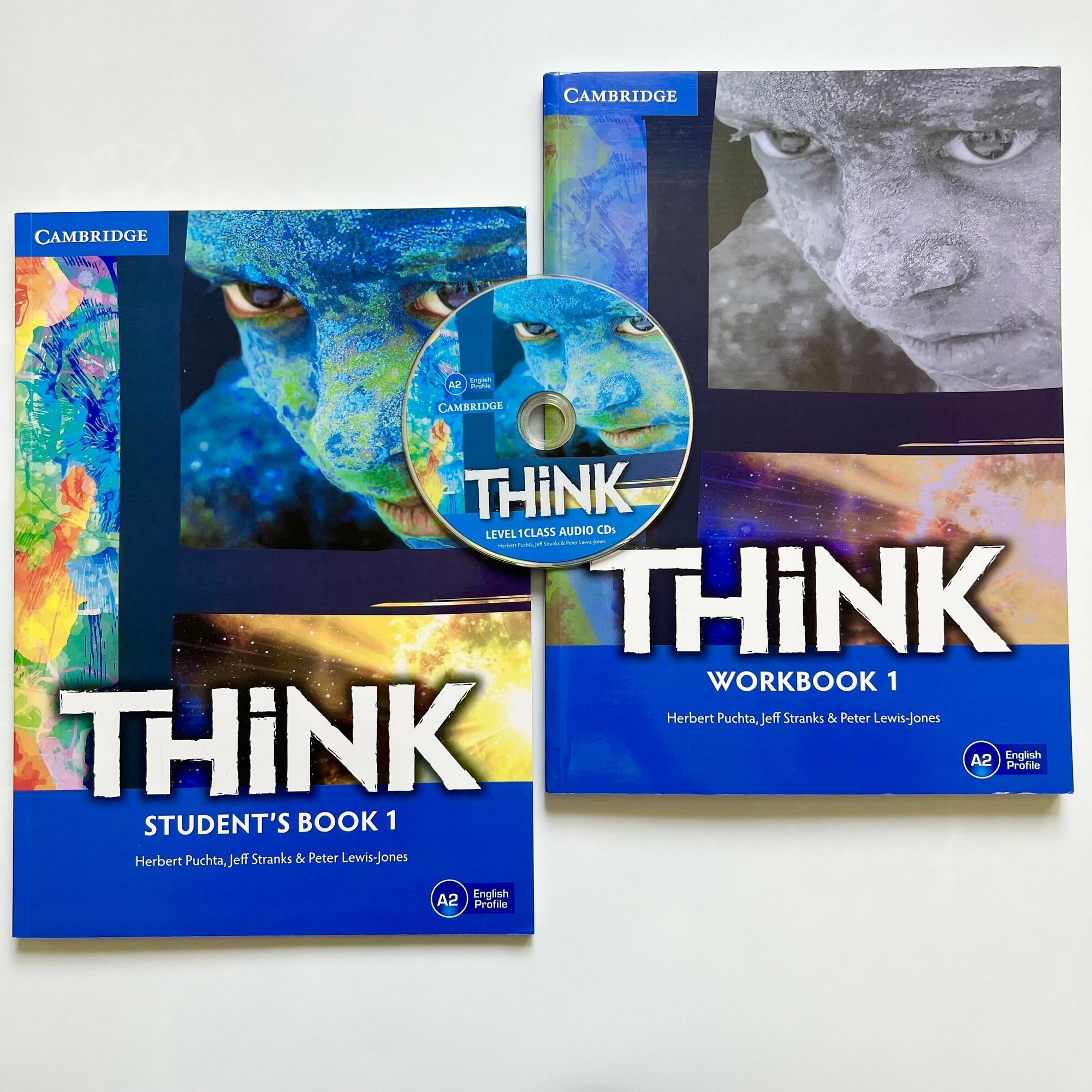 Think 1 комплект. Student's Book and Workbook (учебник + рабочая тетрадь)+CD диск
