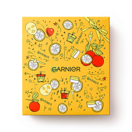 Набор Garnier Гель для лица Витамин С + Тканевая маска Увлажнение и Витамин С
