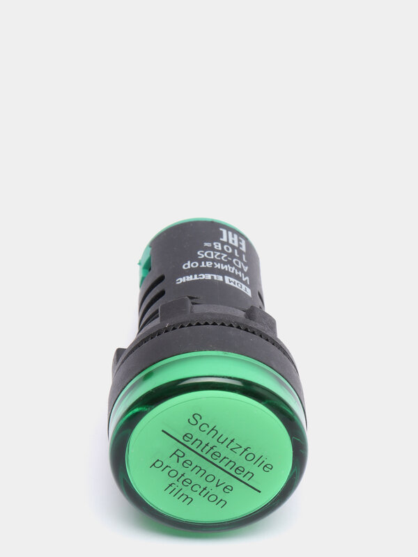 Индикатор светосигнальный со светодиодной матрицей AD-22DS, зеленый, d22мм