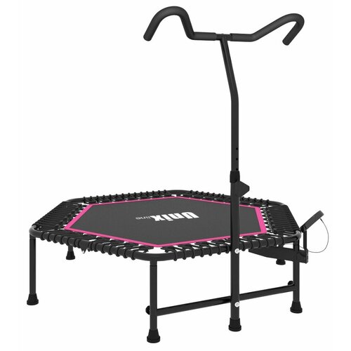 Батут UNIX LINE FITNESS PINK PRO (130 cm)