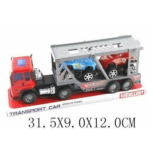 Автовоз с двумя машинками Transport Car ,8268-101/8268-0 машины topbright игровой набор автовоз 120327