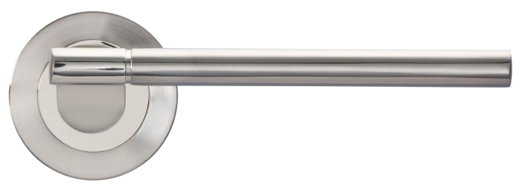 Дверные ручки Inspire Taipei без запирания алюминий 136 мм цвет никель
