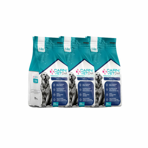 CARNI VD DOG RENAL 2,5кг д/с при ХПН, поддержание здоровья почек х 3 шт.
