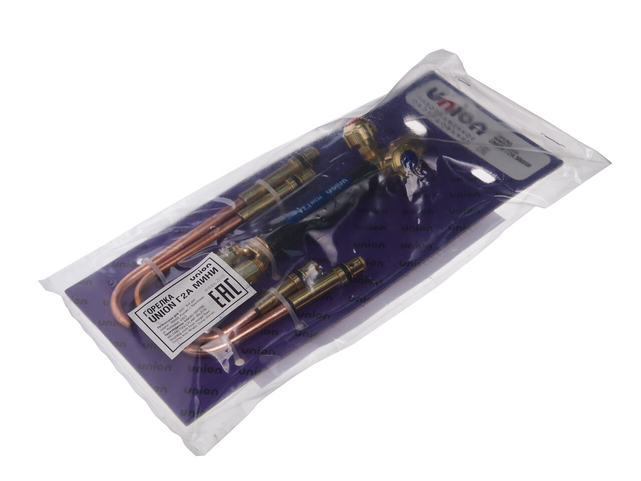 Горелка газовая ацетиленовая сталь-0.2-4мм UNION