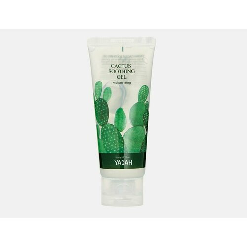 Увлажняющий и успокаивающий гель для лица И тела YADAH cactus soothing gel