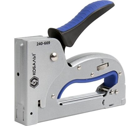 Степлер кобальт скобы 4-14мм тип 53, регулятор удара