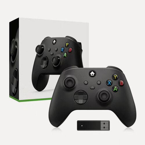 Изображение товара Геймпад XSeries беспроводной с адаптером 2.4G черный / Контроллер для ПК/PC / Джойстик для ПК/PC