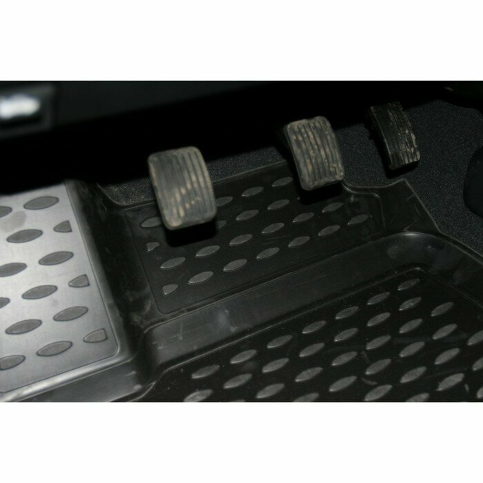Коврики салона Element HYUNDAI Getz полиуретановые черные 4 шт. - фото №12