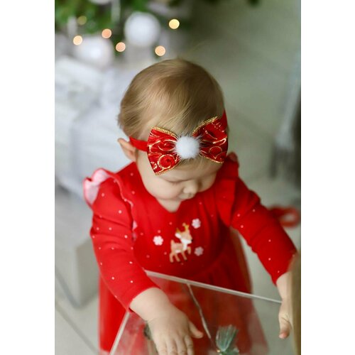 Повязка на голову Снежинка