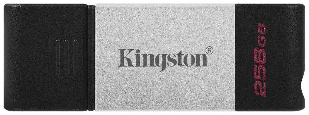 USB флеш Kingston DataTraveler 80 256gb / 200mbs / USB 3.2 Gen 1 / DT80/256GB