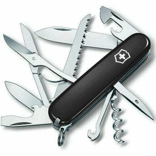 Мультитул Victorinox Huntsman (1.3713) красный мультитул брелок victorinox перочинный huntsman lite 1 7915 t полупрозрачный красный